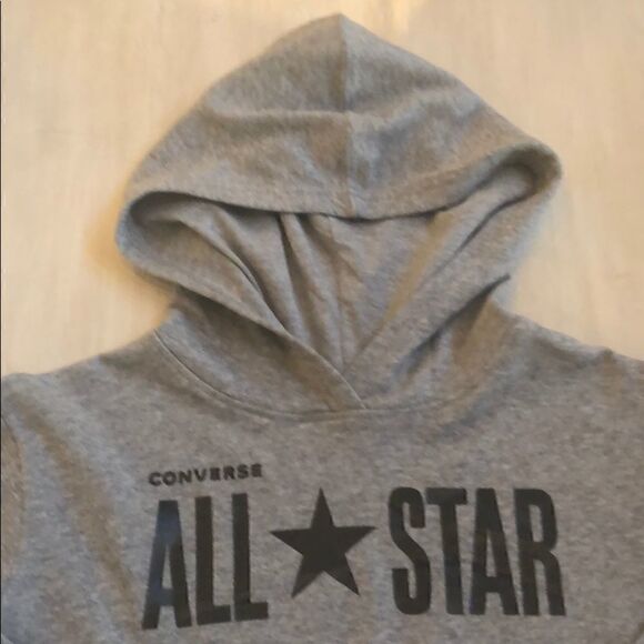 NWT Converse girls hooded sweatshirt size XL - Picture 4 of 11